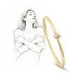 My Embrace Bangle Mini, 1 Diamond​,,hi-res image number null