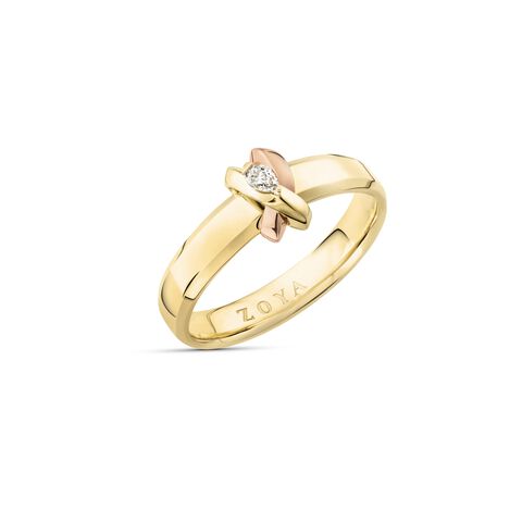 My Embrace Ring Mini, 1 Diamond