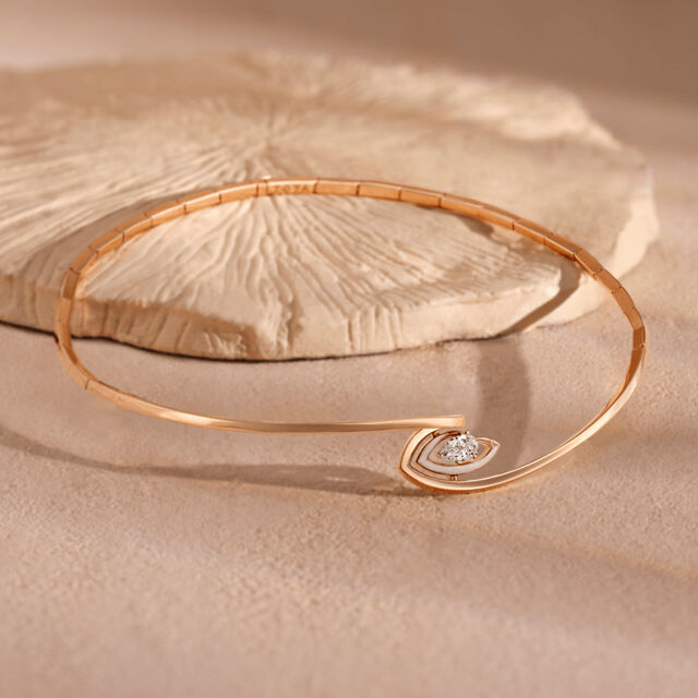 Quiet Embrace Necklace, Pear Shape,,hi-res image number null