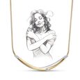 My Embrace necklace, 1 Diamond,,hi-res image number null
