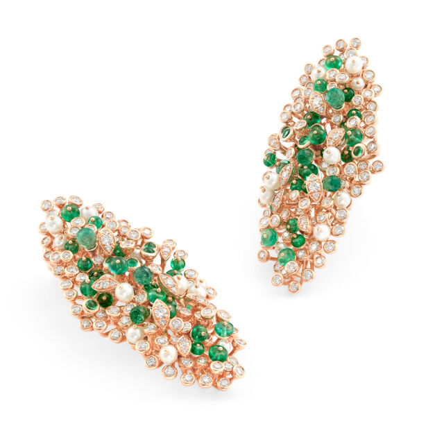 Snowbound Blossoms Earrings,,hi-res image number null