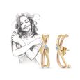 My Embrace Earrings, 1 diamond,,hi-res image number null