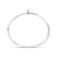 My Embrace Platinum Bangle Mini, 1 Diamond​,,hi-res image number null