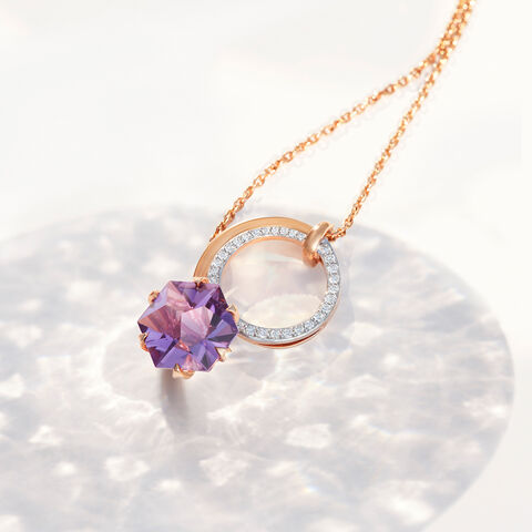The Starborn Purple Pendant