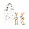 My Embrace Earrings, 1 diamond,,hi-res image number null