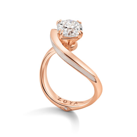 Eternal Horizon Ring, Cushion Shape