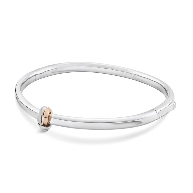 My Embrace Platinum Bangle Mini,,hi-res image number null