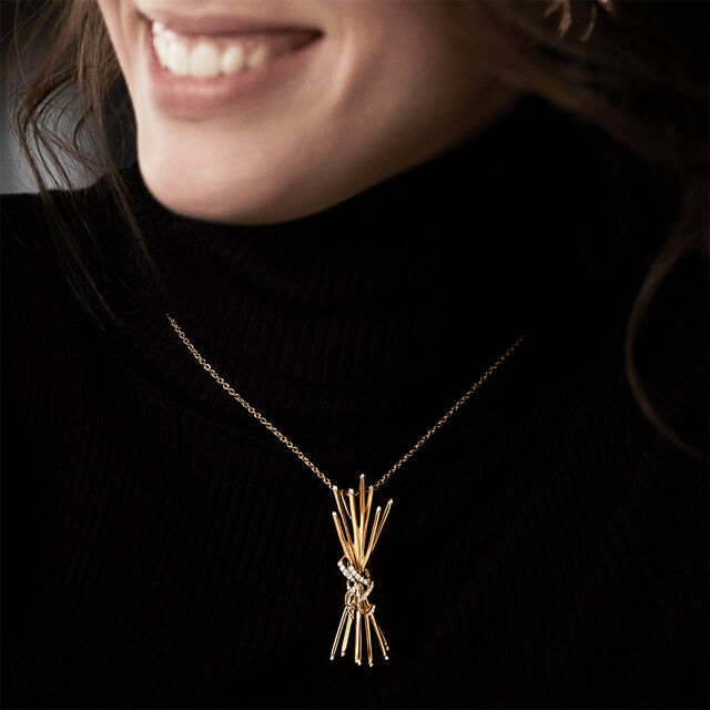 Gathered In Spring Gold Pendant,,hi-res image number null
