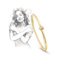 My Embrace Bangle Mini, 1 Diamond​,,hi-res image number null