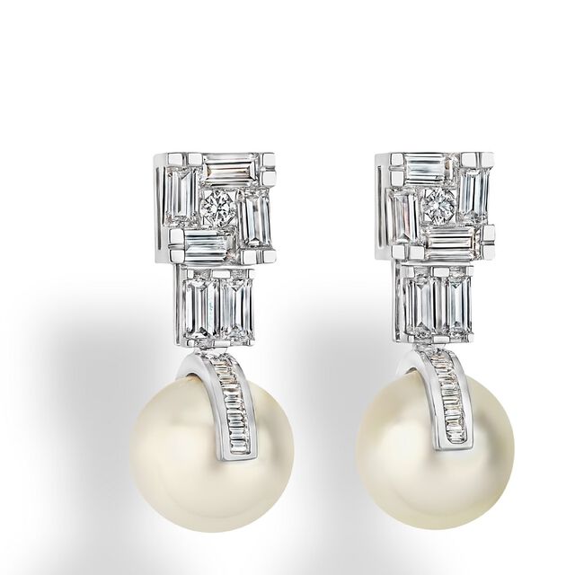 Pearls of Strength Earrings,,hi-res image number null