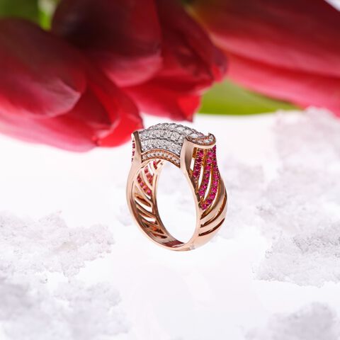 Scarlet Rhapsody Ring