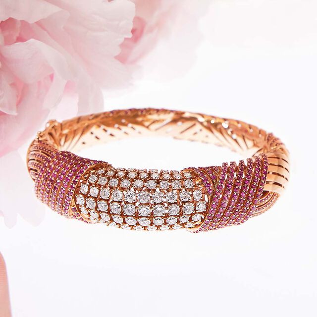 Entwined romance Bangle,,hi-res image number null