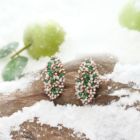 Snowbound Blossoms Earrings
