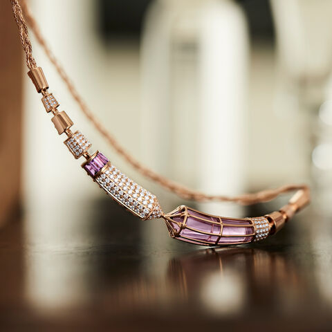 Florence Baptistery Amethyst Necklace