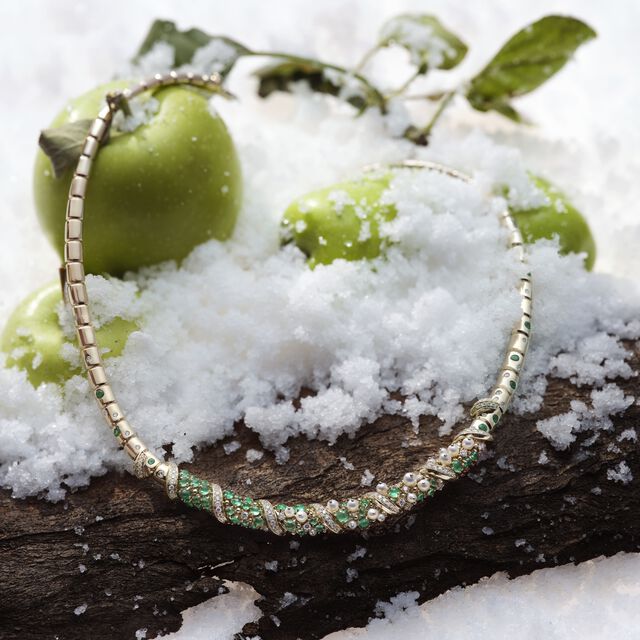 Swaying Orchard Necklace,,hi-res image number null
