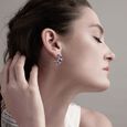 Pantheon Dome Tanzanite Earrings,,hi-res image number null