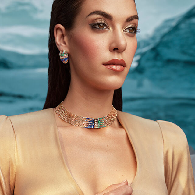 Score of Perspectives Earrings,,hi-res image number null