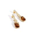 Beer Quartz Drops Earrings,,hi-res image number null