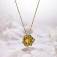 Wildflower Heart Pendant,,hi-res image number null