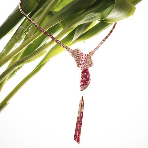 Scarlet Serenade Necklace