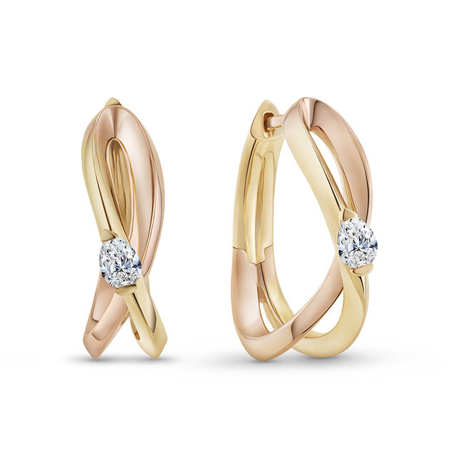 My Embrace Earring, 1 Diamond,,hi-res image number null