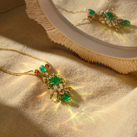 Emerald Reverie Necklace