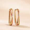 My Embrace Earrings, 1 Diamond,,hi-res image number null